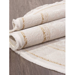 Ковер LISSABON ( ЛИССАБОН ) SI040W - BROWN / BROWN ( Овал )   