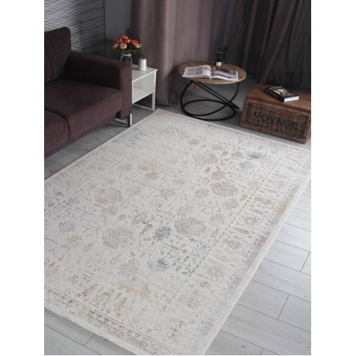 Ковер LILY ( ЛИЛИ ) 9308C - S.WHITE / P.CREAM 