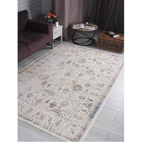 Ковер LILY ( ЛИЛИ ) 9308C - S.WHITE / P.CREAM 