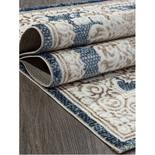 Ковер ANTEP ( АНТЕП ) O1701 - 630 CREAM / BLUE 