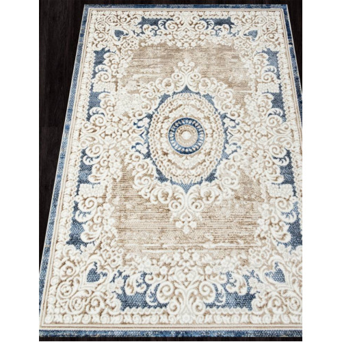 Ковер ANTEP ( АНТЕП ) O1701 - 630 CREAM / BLUE 