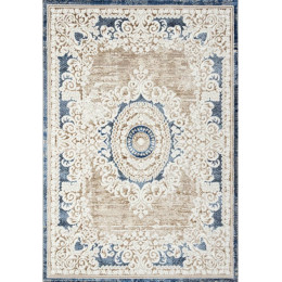 Ковер ANTEP ( АНТЕП ) O1701 - 630 CREAM / BLUE 