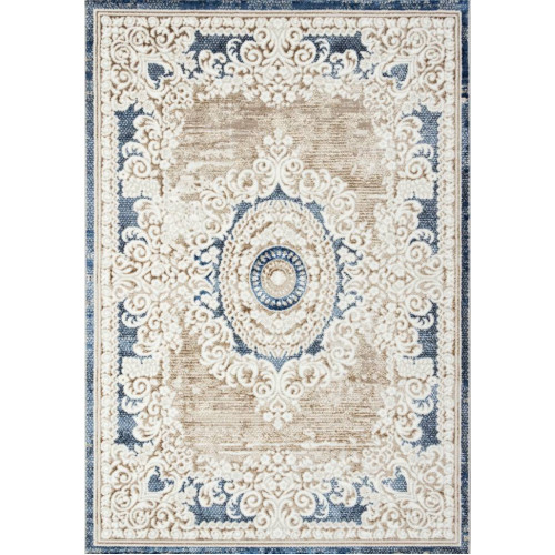 Ковер ANTEP ( АНТЕП ) O1701 - 630 CREAM / BLUE 