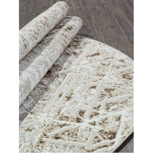 Ковер ANTEP ( АНТЕП ) O1704 - 665 CREAM / VIZION ( Овал )  