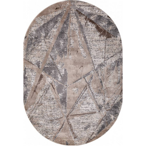 Ковер ARMINA ( АРМИНА ) 04022C - GREY / BROWN ( Овал )