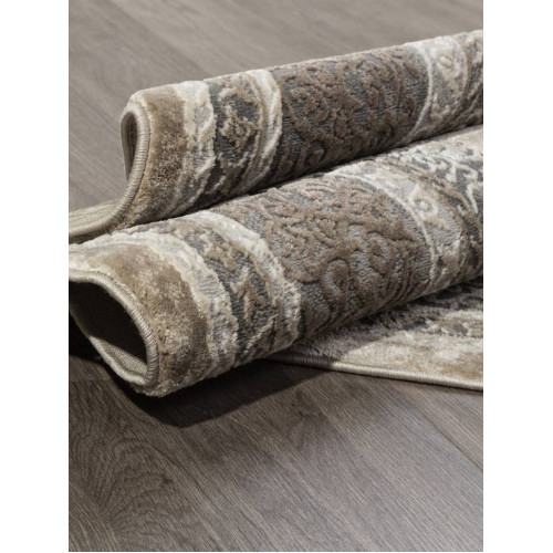 Ковер ARMINA ( АРМИНА ) 04037C - GREY / BROWN ( Круг ) 