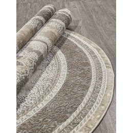 Ковер ARMINA ( АРМИНА ) 04037C - GREY / BROWN ( Круг ) 