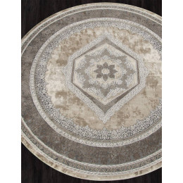 Ковер ARMINA ( АРМИНА ) 04037C - GREY / BROWN ( Круг ) 