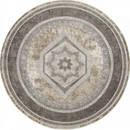 Ковер ARMINA ( АРМИНА ) 04037C - GREY / BROWN ( Круг ) 
