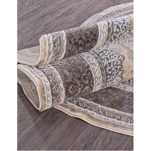 Ковер ARMINA ( АРМИНА ) 04037C - GREY / BROWN ( Овал )