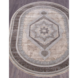 Ковер ARMINA ( АРМИНА ) 04037C - GREY / BROWN ( Овал )