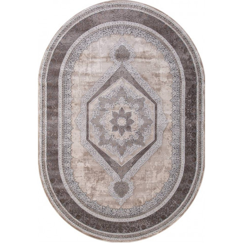 Ковер ARMINA ( АРМИНА ) 04037C - GREY / BROWN ( Овал )