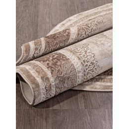 Ковер ARMINA ( АРМИНА ) 04037А - BROWN / BROWN ( Круг ) 