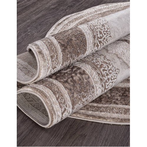 Ковер ARMINA ( АРМИНА ) 04037А - BROWN / BROWN ( Овал )