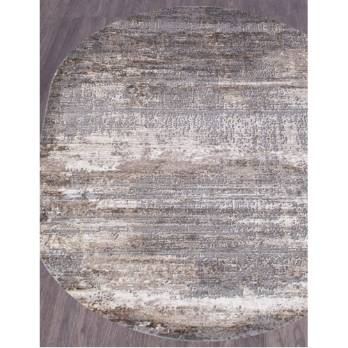 Ковер ARMINA ( АРМИНА ) 04050C - GREY / BROWN ( Овал )