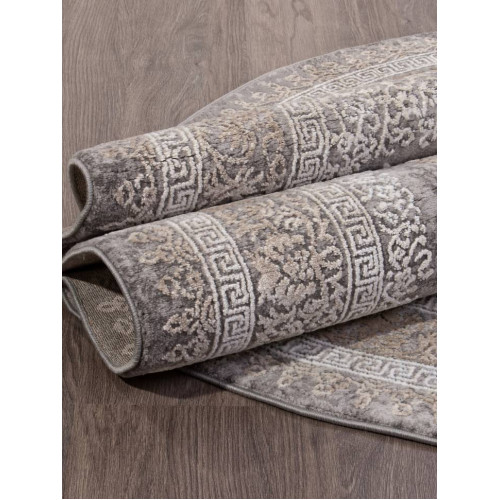 Ковер ARMINA ( АРМИНА ) 04073C - GREY / BROWN ( Овал )