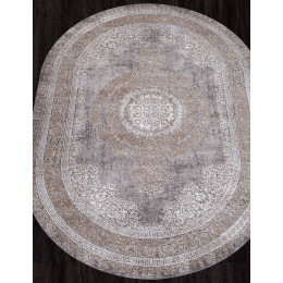 Ковер ARMINA ( АРМИНА ) 04073C - GREY / BROWN ( Овал )