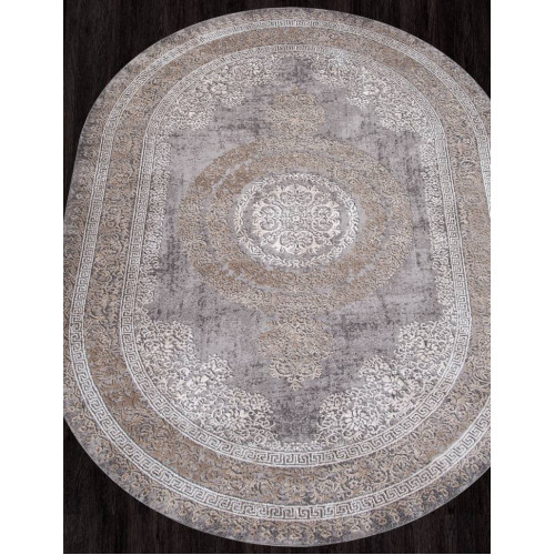 Ковер ARMINA ( АРМИНА ) 04073C - GREY / BROWN ( Овал )