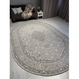 Ковер ARMINA ( АРМИНА ) GA073G - GREY / GREY ( Овал )