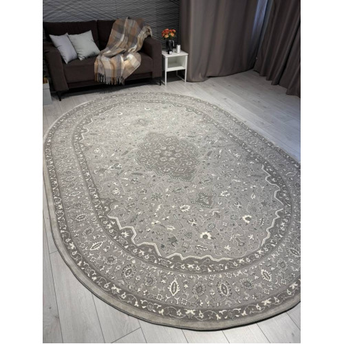 Ковер ARMINA ( АРМИНА ) GA073G - GREY / GREY ( Овал )