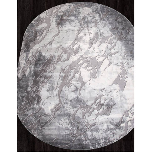 Ковер ARMINA ( АРМИНА ) 04075G - GREY / GREY ( Овал )