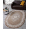 Ковер ARMINA ( АРМИНА ) 04076A - BROWN / BROWN ( Овал )