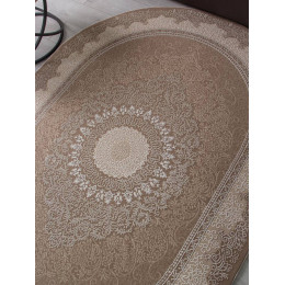 Ковер ARMINA ( АРМИНА ) 04076A - BROWN / BROWN ( Овал )