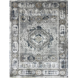 Ковер DAHLIA ( ДАХЛИЯ ) 2078A - WHITE / ANTHRACITE.SH