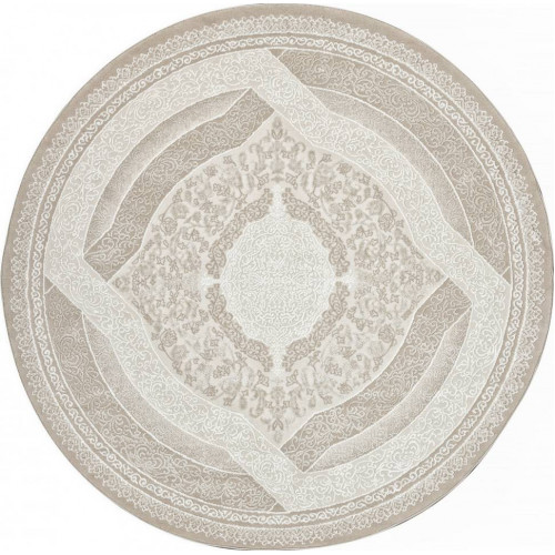 Ковер ARMINA ( АРМИНА ) 04088A - BROWN / BROWN ( Круг )