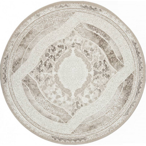 Ковер ARMINA ( АРМИНА ) 04089A - BROWN / BROWN ( Круг ) 