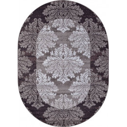 Ковер SILVER ( СИЛЬВЕР ) d213- GRAY-PURPLE ( Овал )  