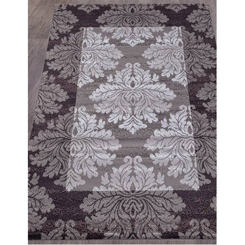 Ковер SILVER ( СИЛЬВЕР ) d213- GRAY-PURPLE 