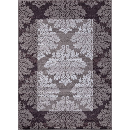 Ковер SILVER ( СИЛЬВЕР ) d213- GRAY-PURPLE 