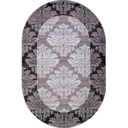 Ковер SILVER ( СИЛЬВЕР ) d213- GRAY ( Овал ) 