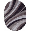 Ковер SILVER ( СИЛЬВЕР ) D234- GRAY-PURPLE ( Овал )
