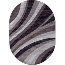 Ковер SILVER ( СИЛЬВЕР ) D234- GRAY-PURPLE ( Овал )