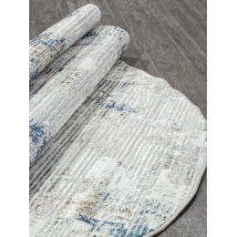 Ковер ANTEP ( АНТЕП ) DA492 - 635 CREAM / NAVY ( Овал )