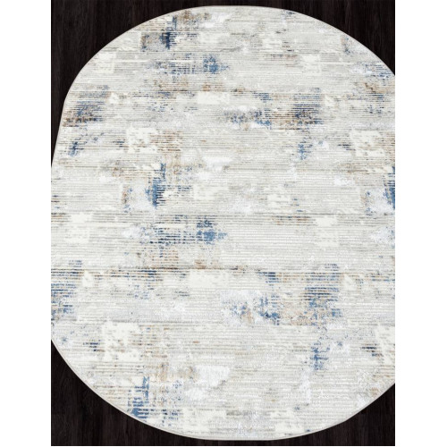 Ковер ANTEP ( АНТЕП ) DA492 - 635 CREAM / NAVY ( Овал )