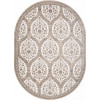 Ковер ATLANTIS ( АТЛАНТИС ) D740 - CREAM ( Овал ) 