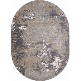 Ковер ATLANTIS ( АТЛАНТИС ) D996 - CREAM-GRAY ( Овал )