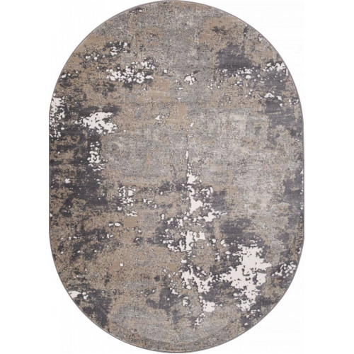 Ковер ATLANTIS ( АТЛАНТИС ) D996 - CREAM-GRAY ( Овал )
