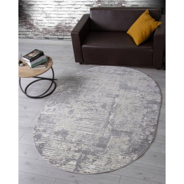 Ковер ATLANTIS ( АТЛАНТИС ) D999 - CREAM-GRAY ( Овал )