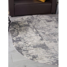 Ковер ATLANTIS ( АТЛАНТИС ) D999 - CREAM-GRAY ( Овал )