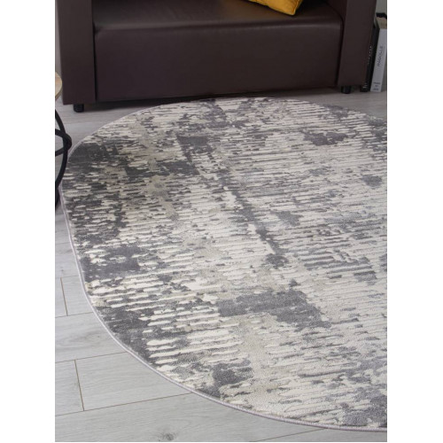 Ковер ATLANTIS ( АТЛАНТИС ) D999 - CREAM-GRAY ( Овал )