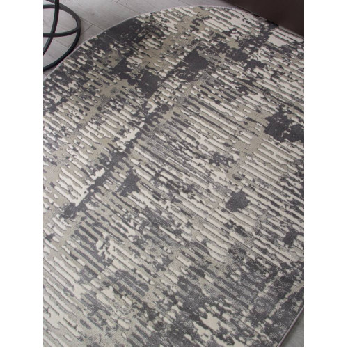 Ковер ATLANTIS ( АТЛАНТИС ) D999 - CREAM-GRAY ( Овал )