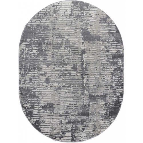 Ковер ATLANTIS ( АТЛАНТИС ) D999 - CREAM-GRAY ( Овал )
