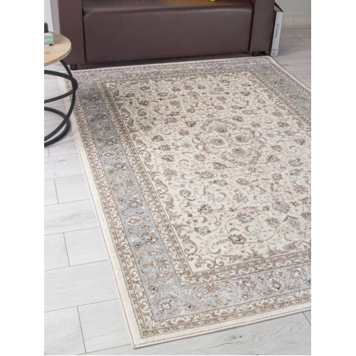 Ковер VALENCIA DELUXE ( ВАЛЕНСИЯ ДЕЛЮКС ) F014 - CREAM-L.BLUE