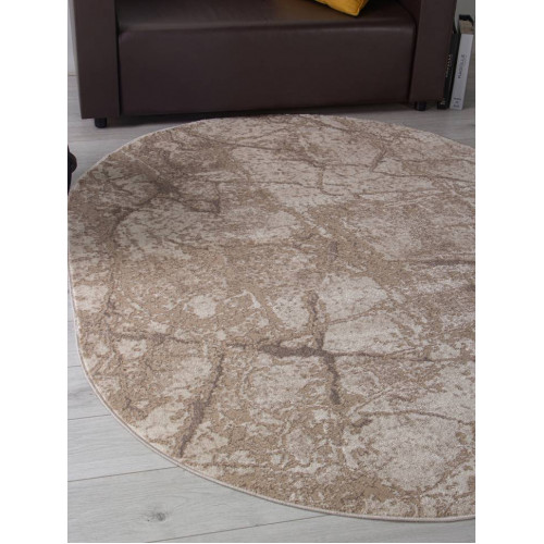 Ковер ALABAMA ( АЛАБАМА ) F175 - BEIGE ( Овал )