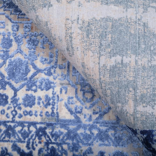  Ковер Art Deco 3035A_CREAM2 / BLUE2