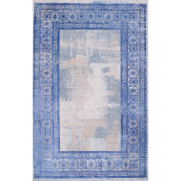 Ковер Art Deco 3035A_CREAM2 / BLUE2